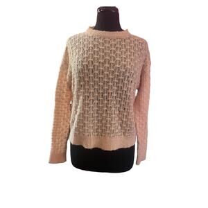 oak + fort pink knitted sweater